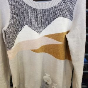 Woolrich Women's Lamb Motif Sweater